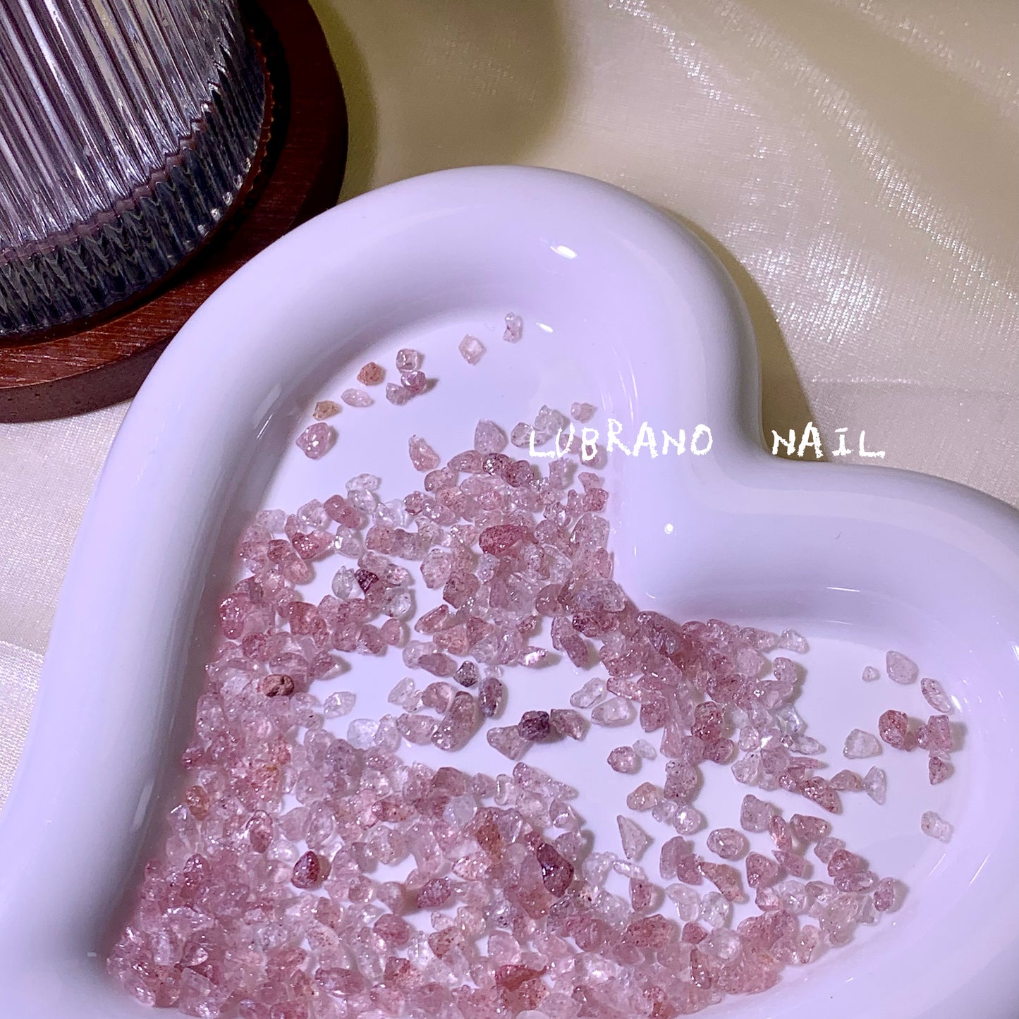 LUBRANO NAIL - Romantic poet, crystal gravel nail art material