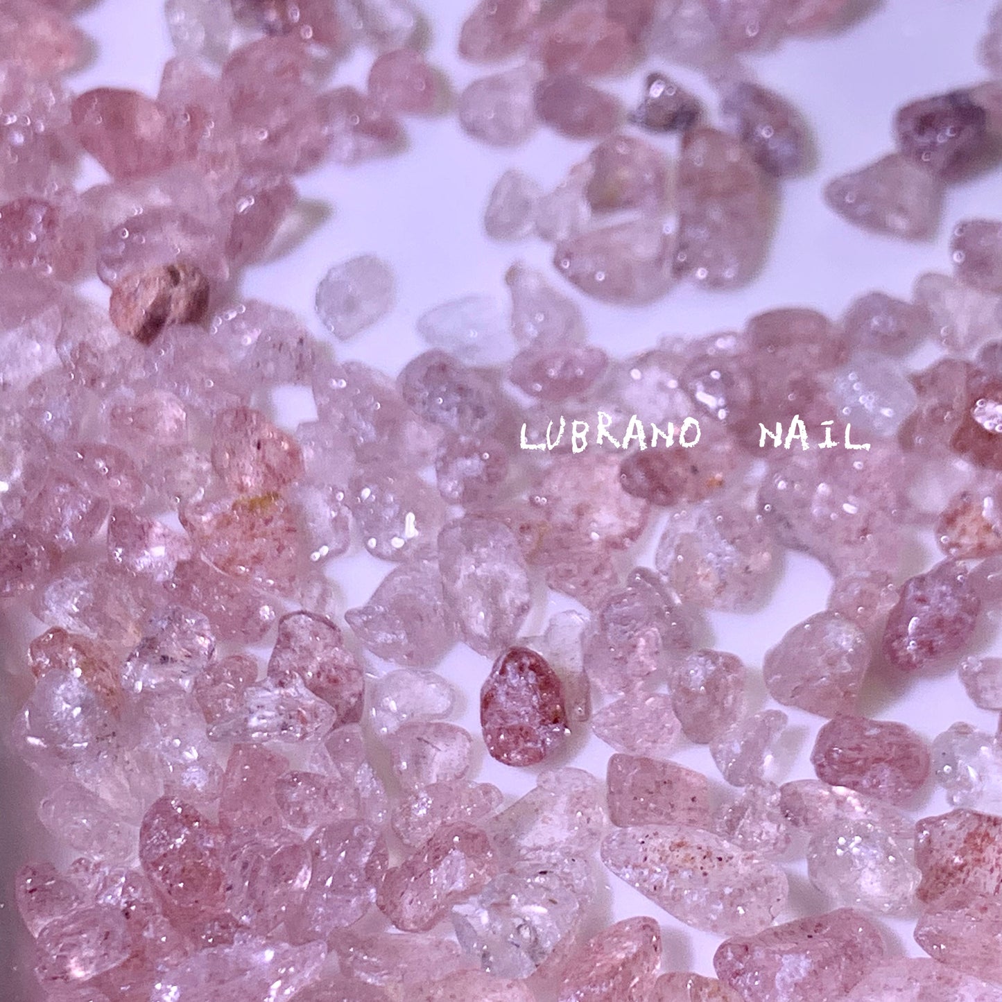 LUBRANO NAIL - Romantic poet, crystal gravel nail art material